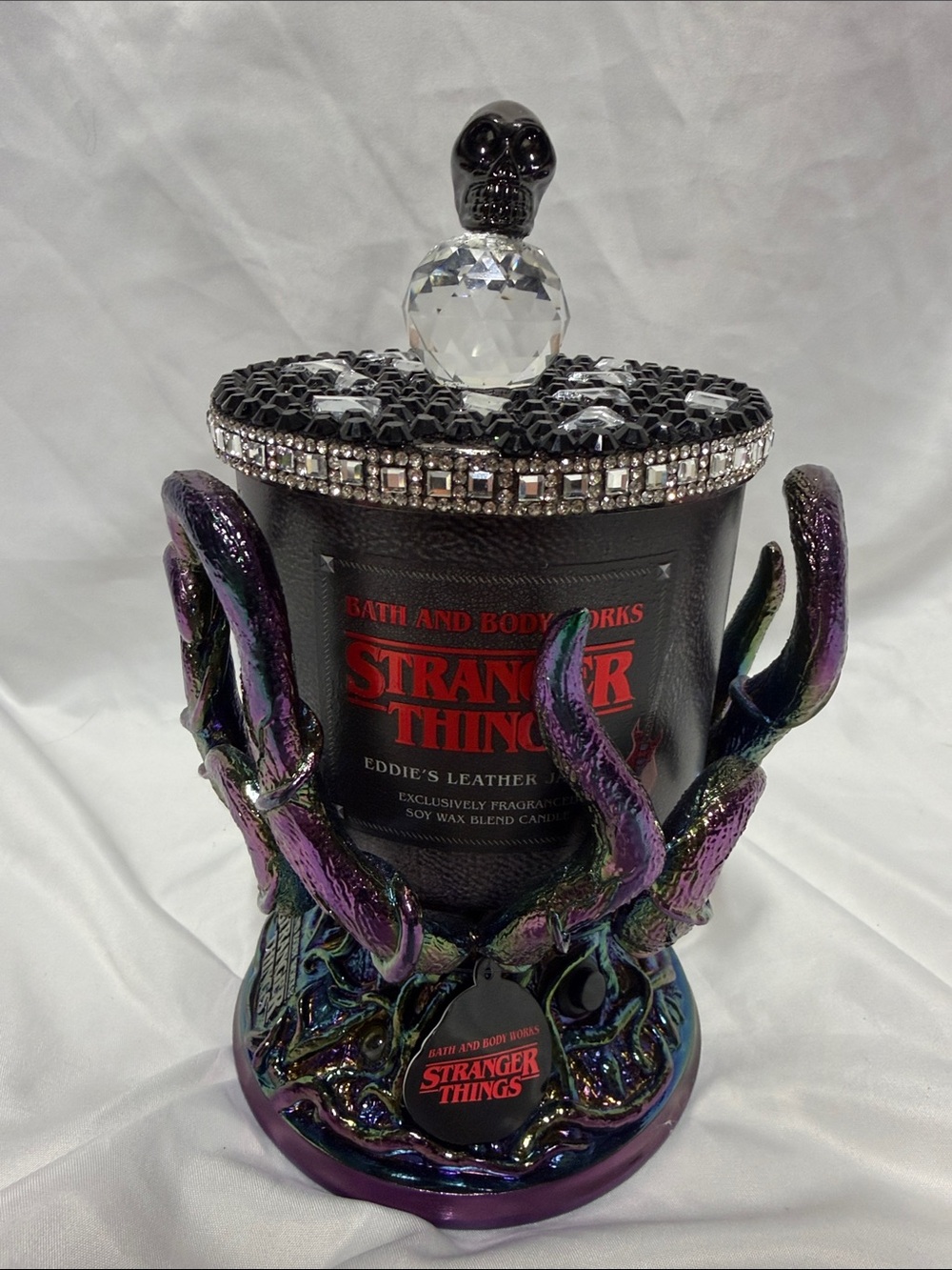 Bath & Body Stranger Things 3 Wick Candle Holder & Blinged Candle